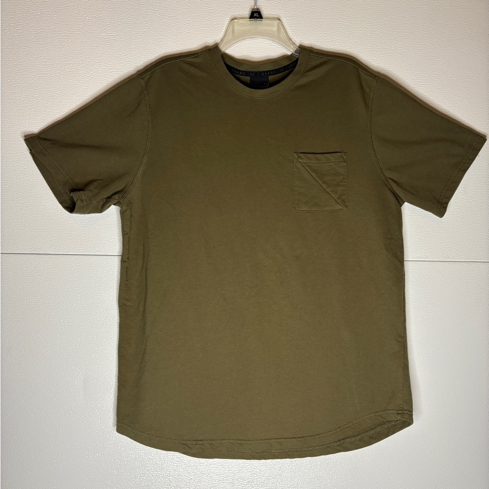 Classic Olive Grand AC‎ Cotton Blend Short Sleeve Athleisure Shirt